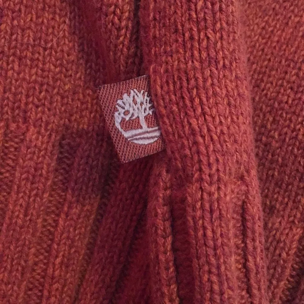 Men’s burnt orange Timberland sweater sz L